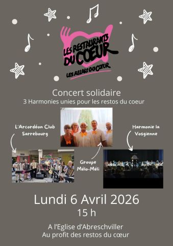🎶 Concert de Pâques à Abreschviller 🎶