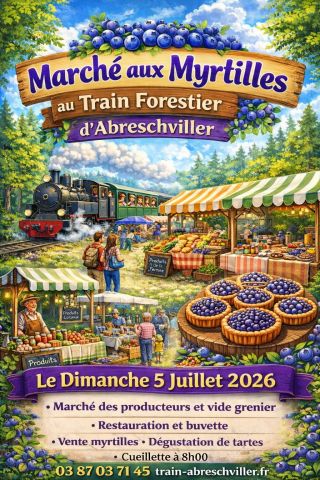 Marché aux myrtilles