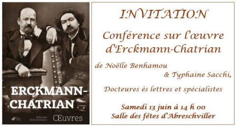 Conférence sur l'oeuvre Erckmann-Chatrian